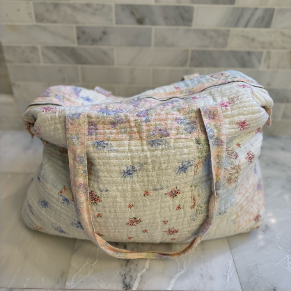 LoveShackFancy Oran Weekender Bag